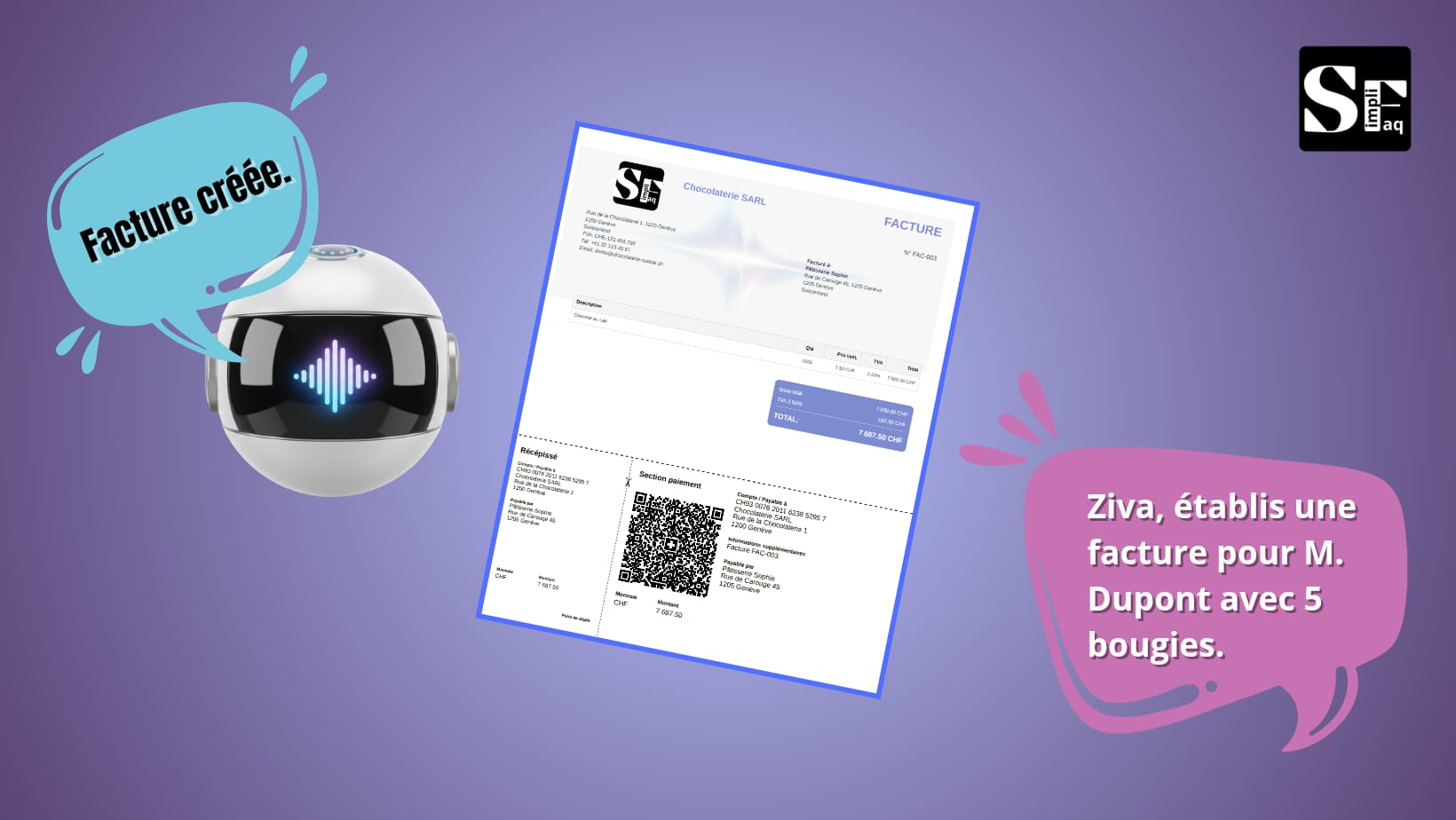 Créer ses factures en parlant en Suisse : la nouvelle ère de la facturation vocale